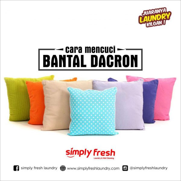  Cara  Merawat dan Mencuci  Bantal  Dacron dirumah Simply 